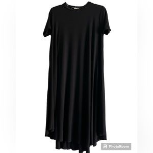 Flamingo Urban - Black - Midi Swing Dress